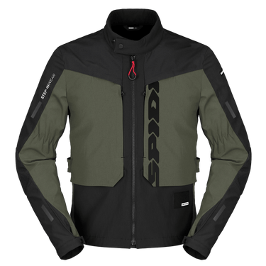 SPIDI TERRAIN TEX MILITARE + RAIN CHEST H2OUT,giacche tessuto SPIDI